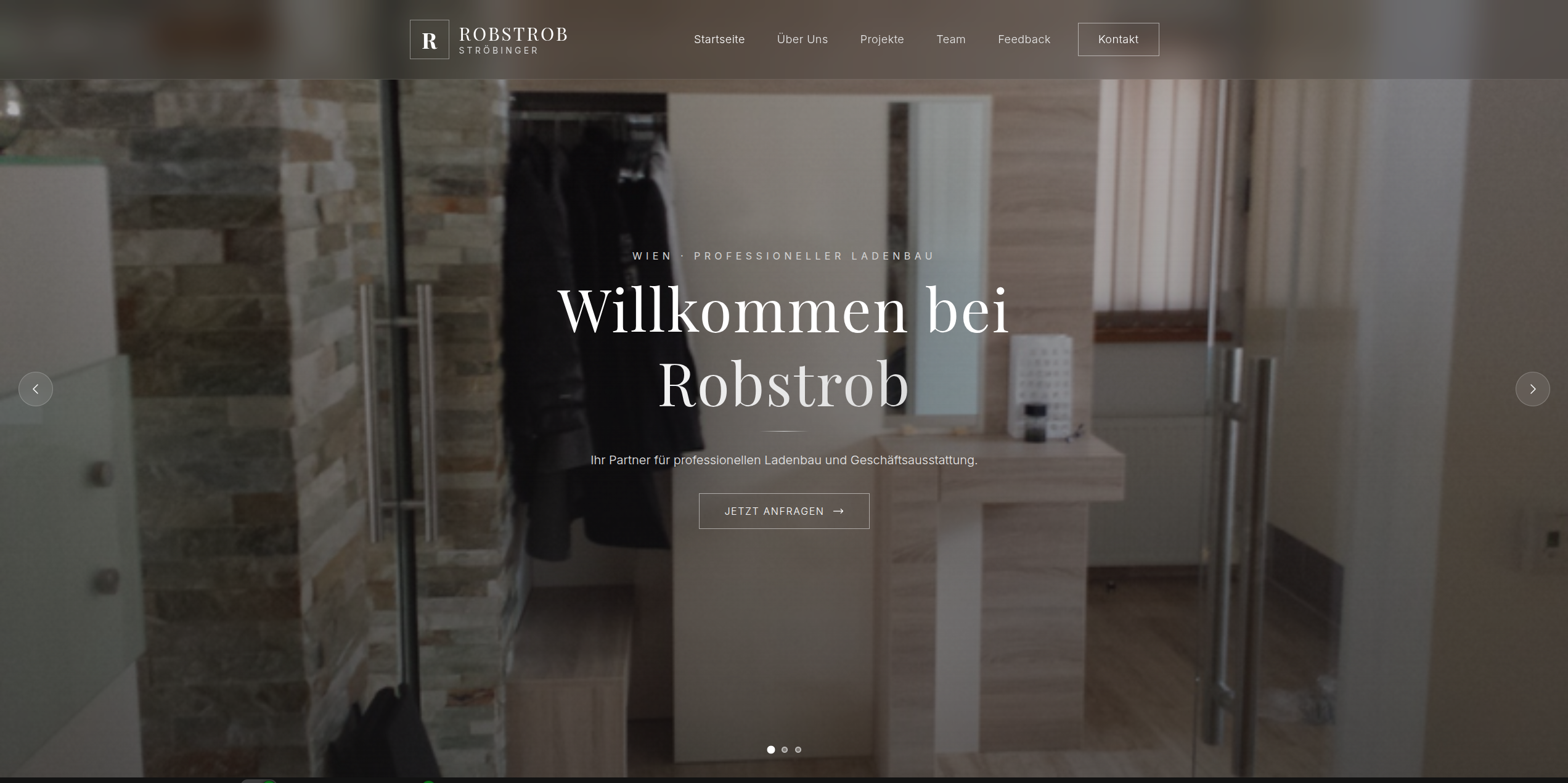 Robstrob Website Projekt